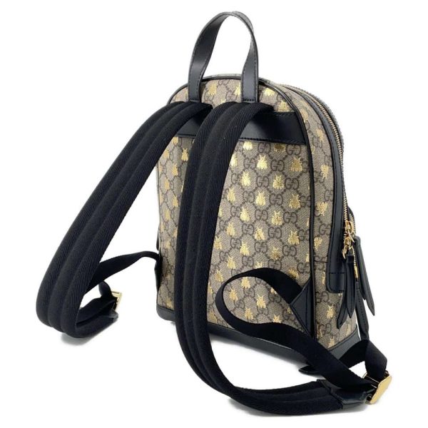 9473478 02 Gucci GG Supreme Backpack Black