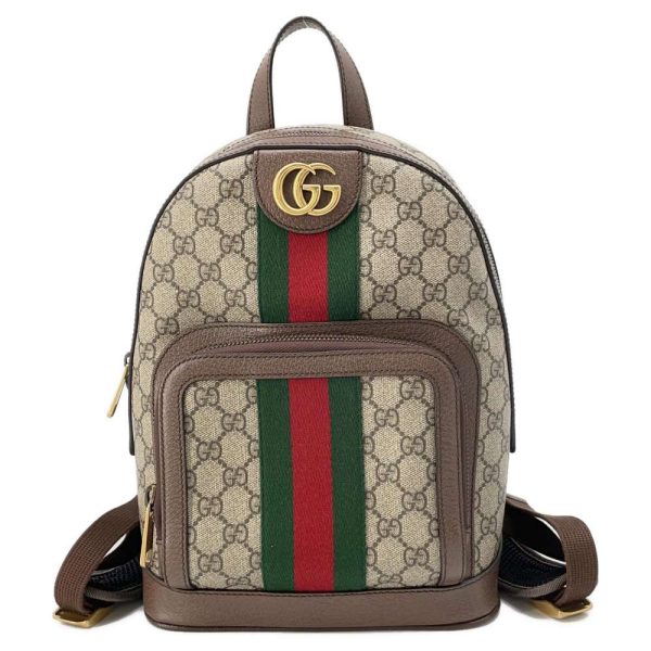 9474765 01 Gucci Ophidia Rucksack Backpack BeigeBrown