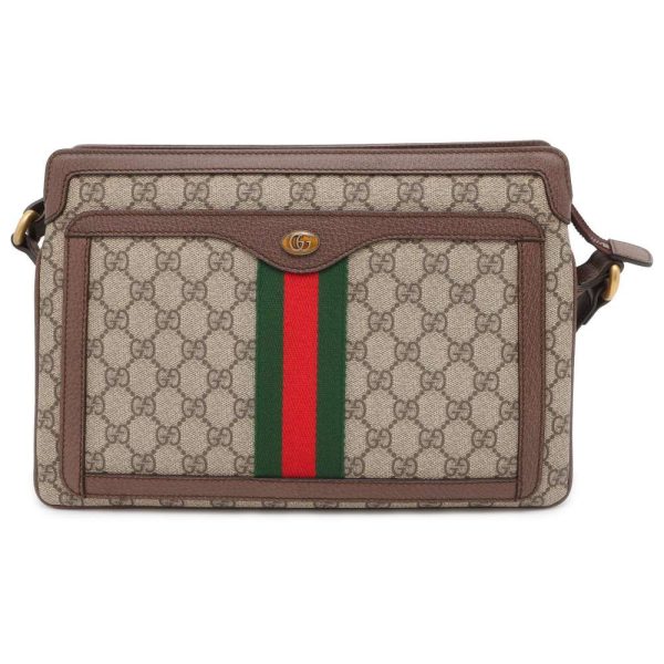 9502819 01 Gucci Shoulder Bag BeigeBrown