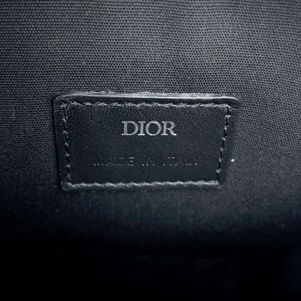 9502857 12 Dior Vertical Diamond Shoulder Bag Black