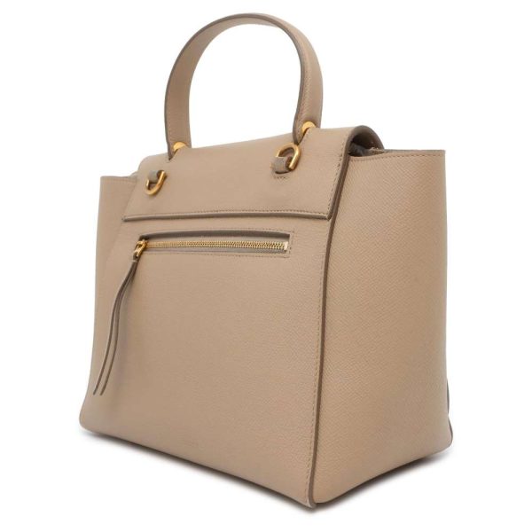 9503083 02 Celine Handbag Hippo Tice Small Tweed 2Way