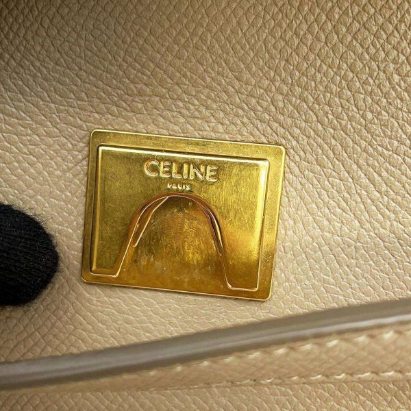 9503083 13 Celine Handbag Hippo Tice Small Tweed 2Way