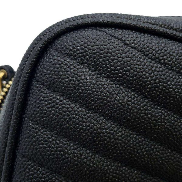 9503311 13 Saint Laurent Paris Chain Shoulder Bag Black