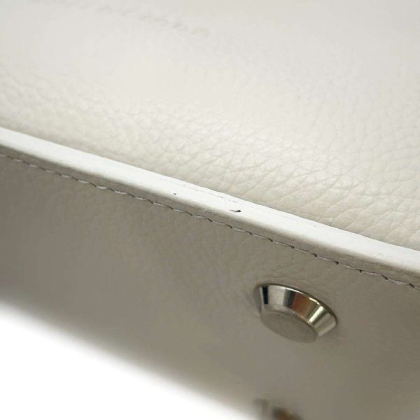 9503366 12 Balenciaga 2way Shoulder Bag White