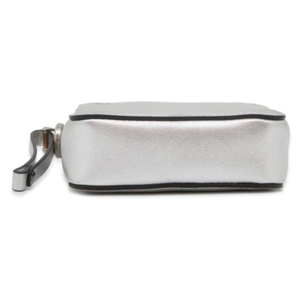 9503458 03 Valentino Garavani Logo Shoulder Bag Silver