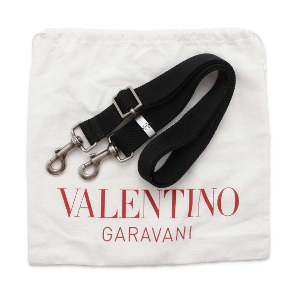 9503458 14 Valentino Garavani Logo Shoulder Bag Silver