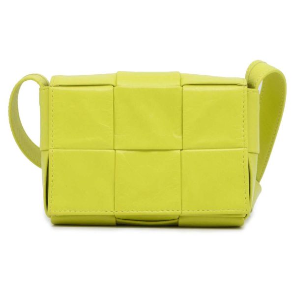 9503472 01 Bottega Veneta Candy Cassette Pochette Shoulder Bag Yellow