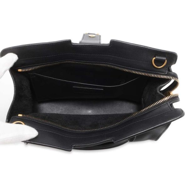 9505520 06 Saint Laurent Paris Baby Classic Cabas 2way Shoulder Bag Black