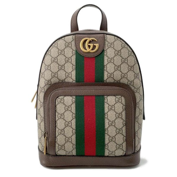 9510609 01 Gucci Ophidia Rucksack Backpack BeigeBrown