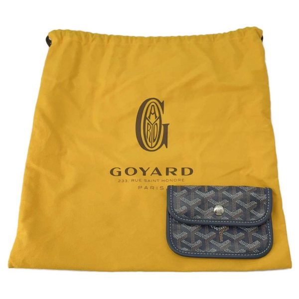 9511088 09 Goyard Ange Mini Reversible Handbag Navy