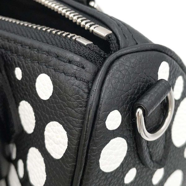 9511859 07 Louis Vuitton Monogram Empreinte YK Nano Speedy Yayoi Kusama Black