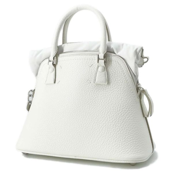 9512115 02 Maison Mini Margiela 2way Shoulder Bag White