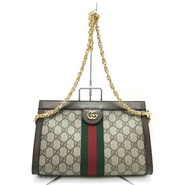 95133 1 Gucci Gg Small Leather Shoulder Bag Beige