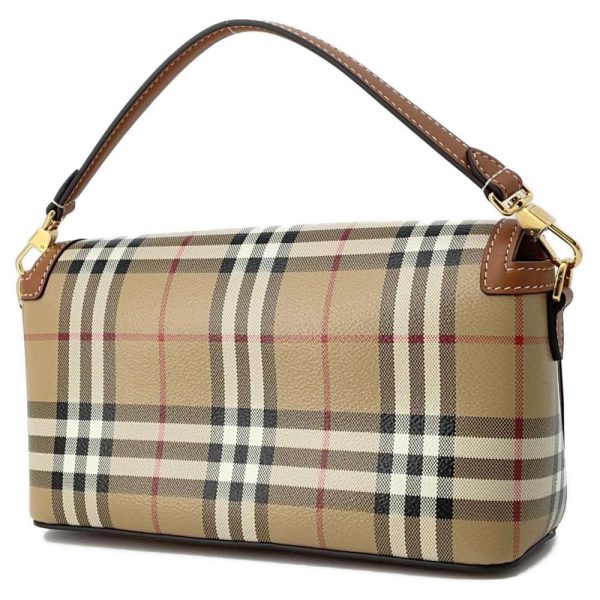 9516458 02 Burberry Note 2way Shoulder Bag Beige Brown