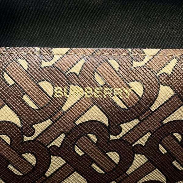 9516595 10 Burberry Monogram Stripe Bum Body Bag Brown