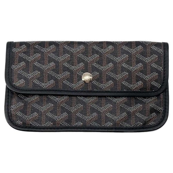 9516700 14 Goyard Saint Louis PM Shoulder Bag Black