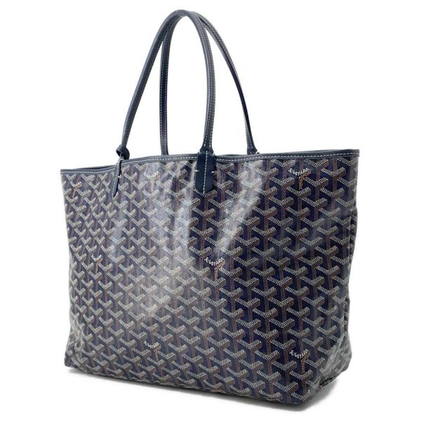 9516717 02 Goyard Saint Louis PM Shoulder Bag Navy