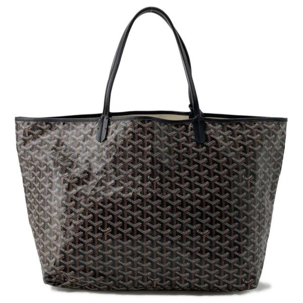 9516724 01 Goyard Saint Louis Tote Bag Black