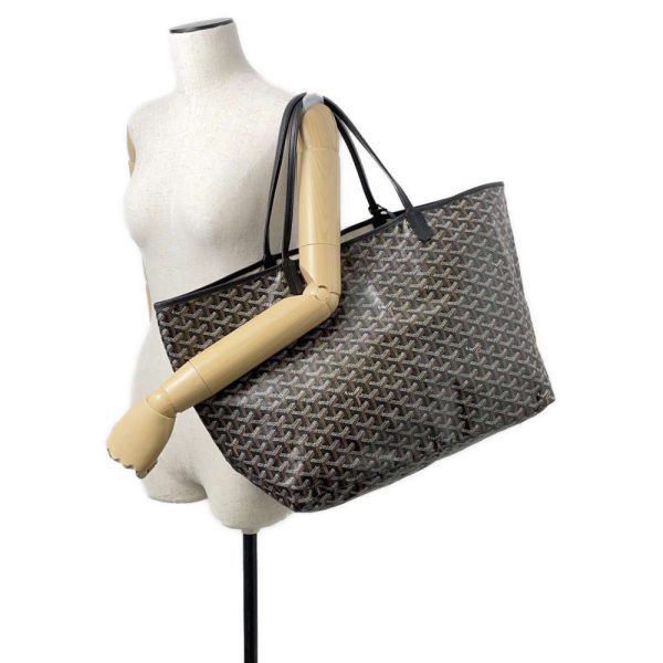 9516724 04 Goyard Saint Louis Tote Bag Black