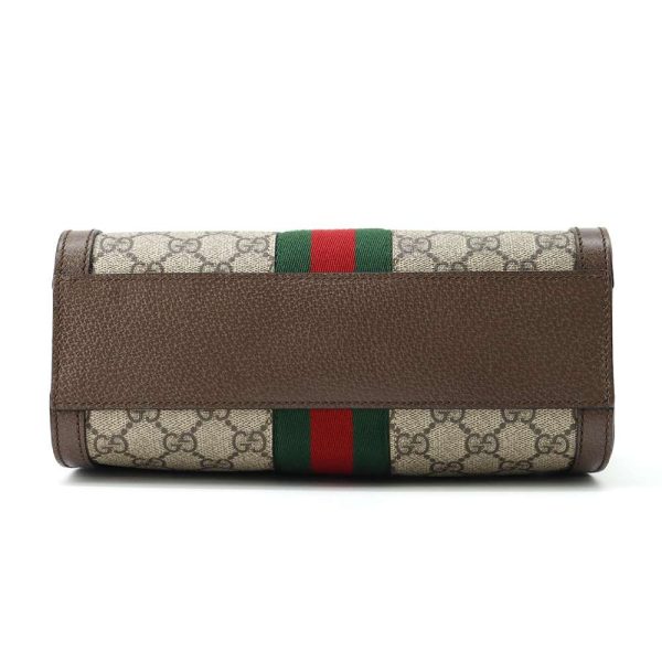 9519312 03 Gucci Ophidia 2WAY Shoulder Bag BeigeBrown