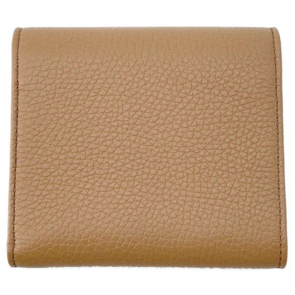 9521261 03 Gucci Soho Compact Trifold Wallet pink beige