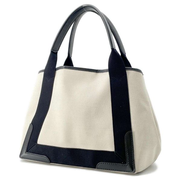 9521704 02 Balenciaga Cabas S Tote Bag Black White