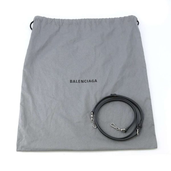 9529328 12 Balenciaga Everyday 2WAY Shoulder Bag Black