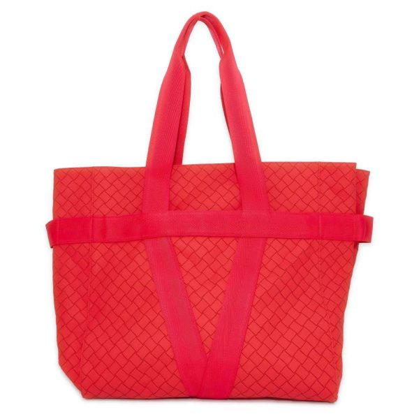 9533301 01 Bottega Veneta Rubber Intrecciato Pattern Big Tote Bag