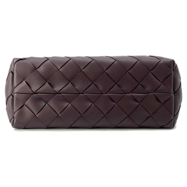 9534209 03 Bottega Veneta Maxi Intrecciato Cava Shoulder Bag Bordeaux