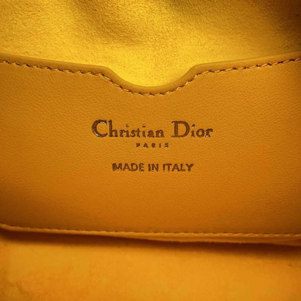 9534339 12 Christian Dior Vive 2way Hobo Shoulder Bag Yellow