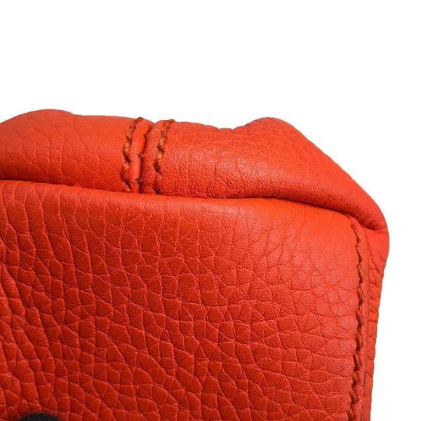 9536302 06 Gucci Interlocking G Soho Chain Shoulder Bag Orange