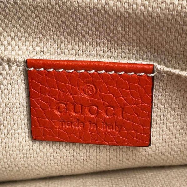 9536302 13 Gucci Interlocking G Soho Chain Shoulder Bag Orange