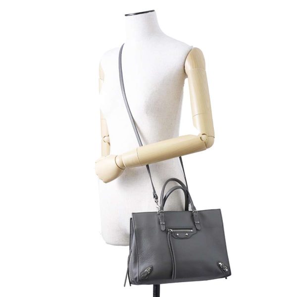 9536692 05 Balenciaga 2way Shoulder Bag Black