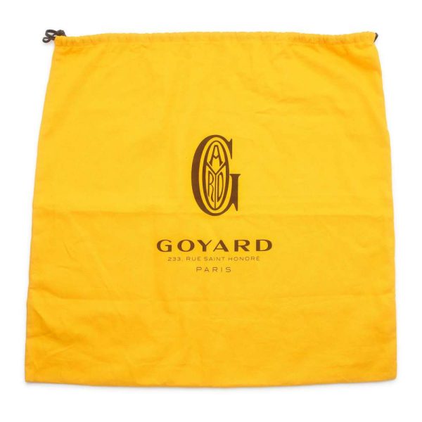 9536906 10 Goyard Cyan Gris Pet Carrier Bag Black Brown