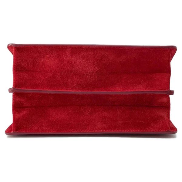 9537026 03 Salvatore Ferragamo Chain Shoulder Bag Red