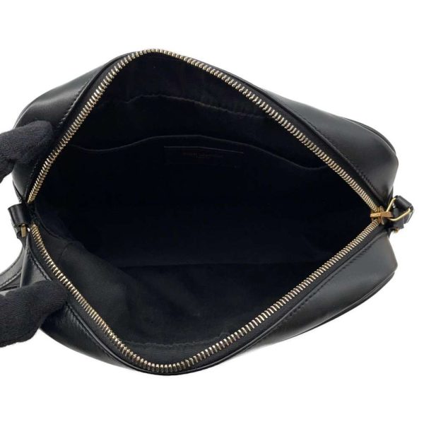 9537071 05 Saint Laurent Paris Lou Shoulder Camera Bag Black