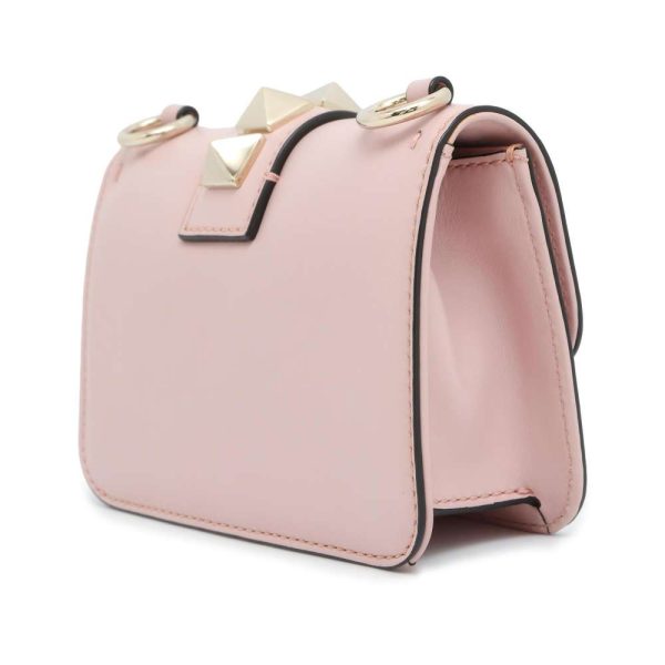 9541399 02 Valentino Garavani Rockstud Chain Shoulder Bag Pink