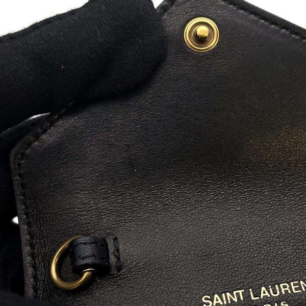 9541498 08 Saint Laurent Paris Gayby Chain Shoulder Bag Black