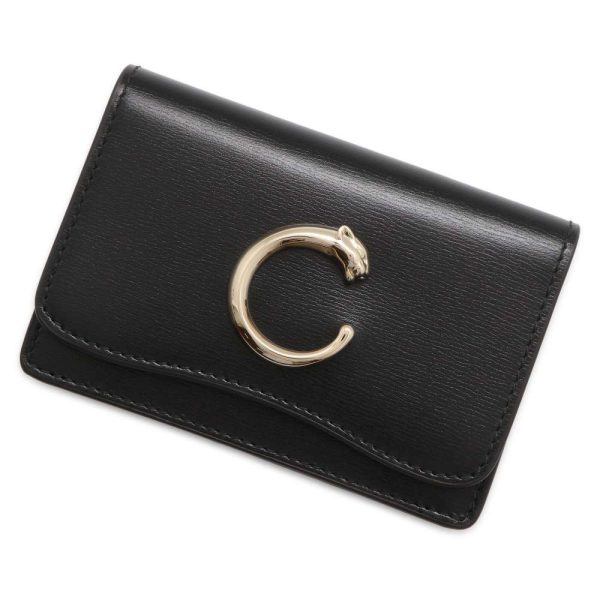 9552029 01 Cartier Mini Wallet Black