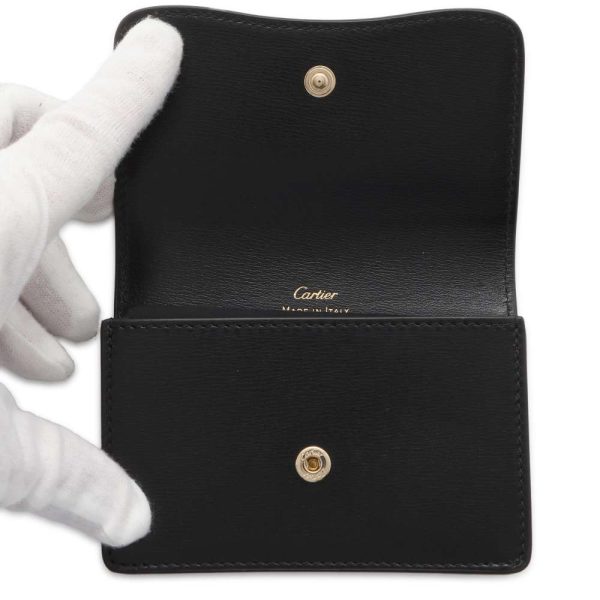 9552029 04 Cartier Mini Wallet Black