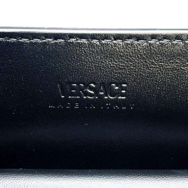 9556607 14 Versace Greca Goddess Embossed 2way Handbag Black