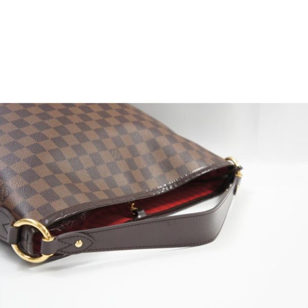 95586 4 Louis Vuitton Delightful PM Damier Ebene Shoulder Bag Brown