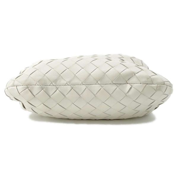 9563674 03 Bottega Veneta The Jodi Mini Intrecciato White