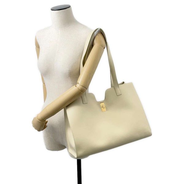 9564626 04 Celine Tote Bag Hippo 16 Saise Calf Leather