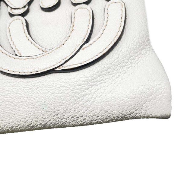 9566828 08 Miu Miu Shoulder Bag Leather White