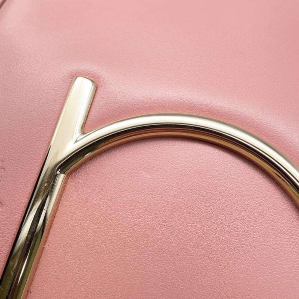 9566927 08 Ferragamo Gancini Shoulder Bag Pink