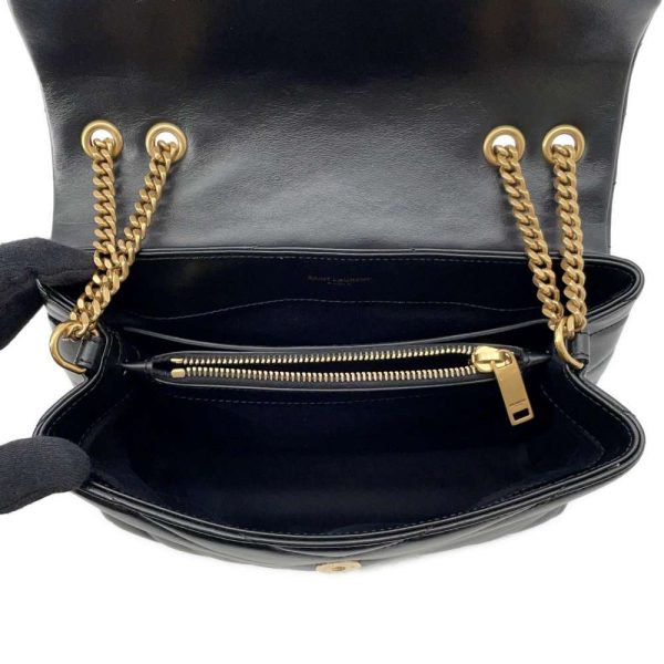 9571365 06 Saint Laurent Paris Chain Shoulder Bag Black