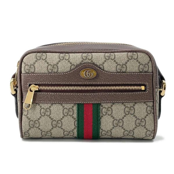 9574366 01 Gucci Ophidia Mini Shoulder Bag BeigeBrown