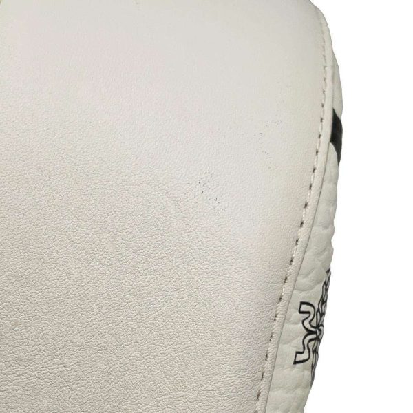 9577671 10 MCM Visetos 2way Handbag White