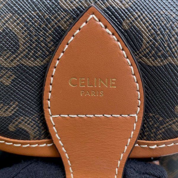 9580336 10 Celine Mini Folco Rucksack Backpack Tan